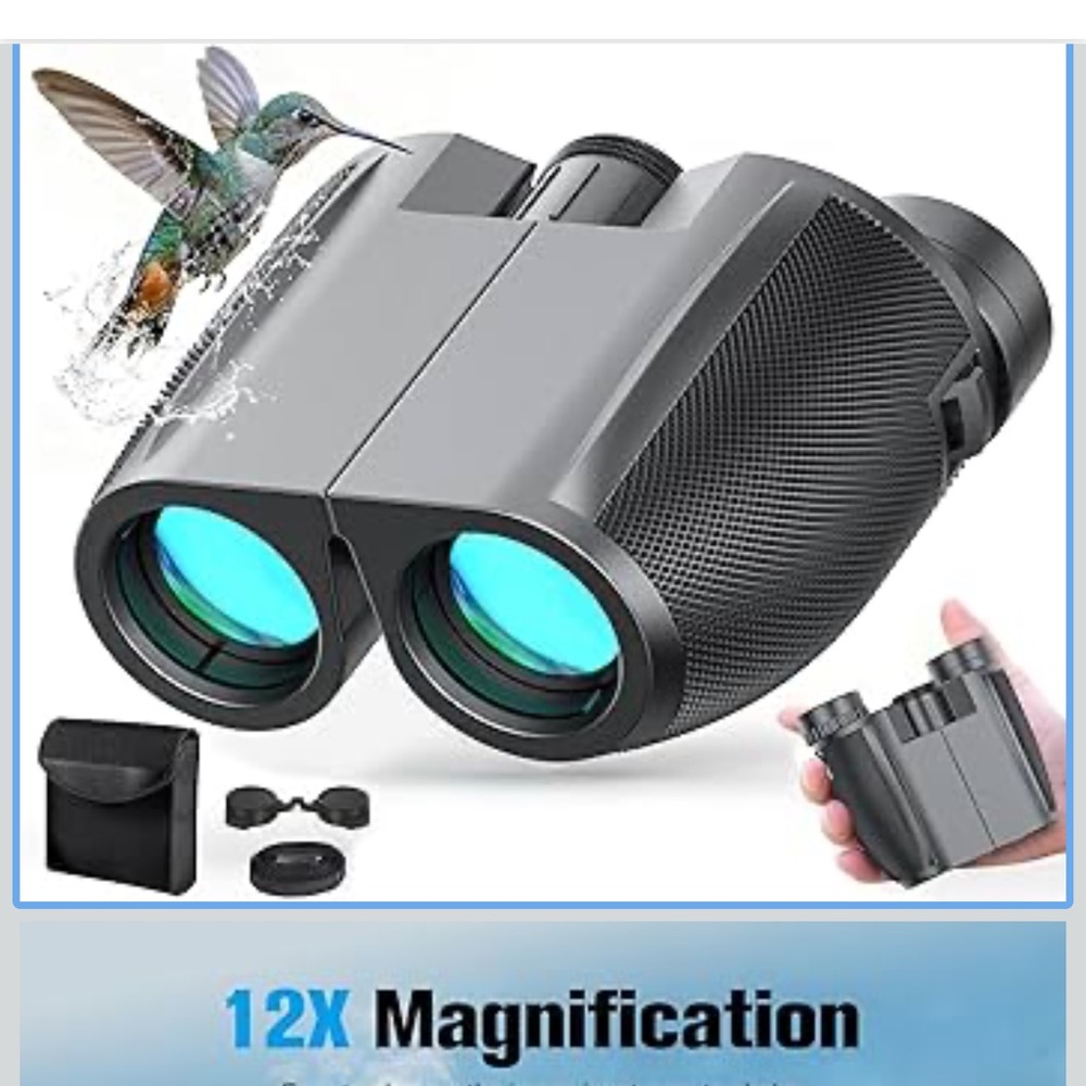 Binoculars with 12X Magnification